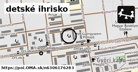 detské ihrisko