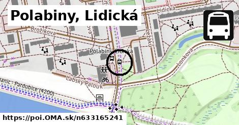 Polabiny, Lidická