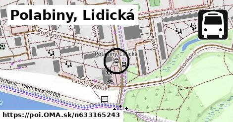 Polabiny, Lidická