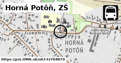 Horná Potôň, ZŠ