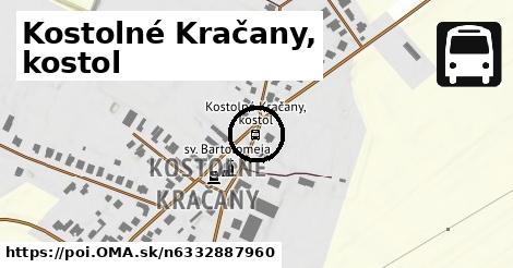 Kostolné Kračany, kostol