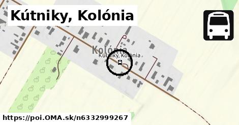 Kútniky, Kolónia