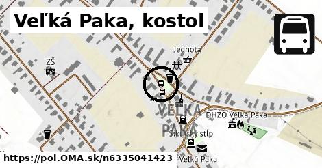 Veľká Paka, kostol