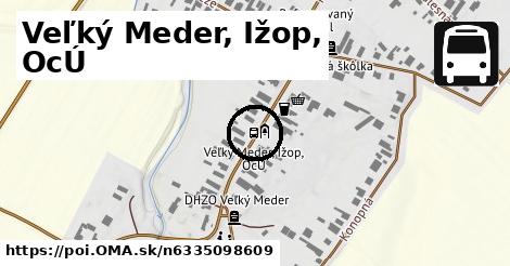 Veľký Meder, Ižop, OcÚ