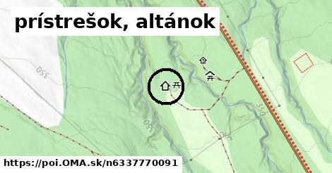 prístrešok, altánok