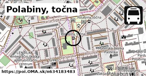 Polabiny, točna