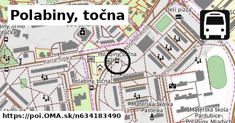 Polabiny, točna