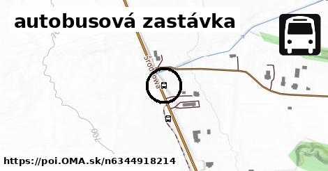 autobusová zastávka