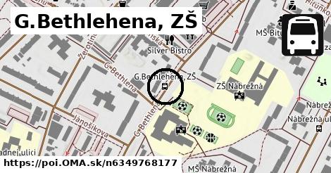 G.Bethlehena, ZŠ