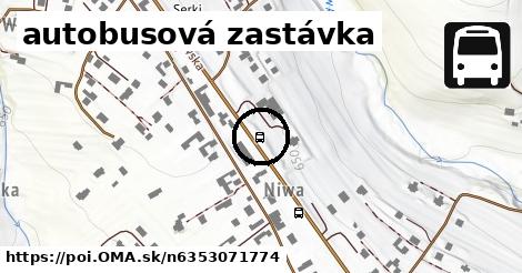 autobusová zastávka