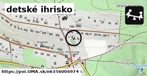 detské ihrisko