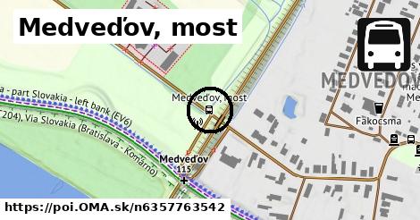 Medveďov, most