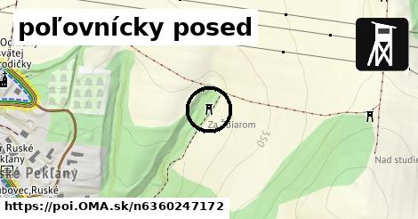 poľovnícky posed