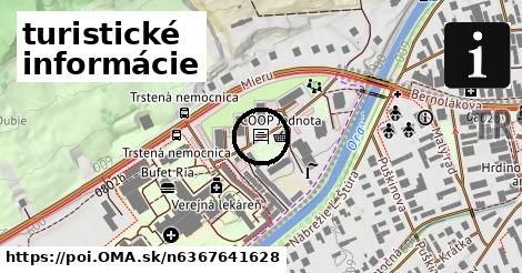 turistické informácie