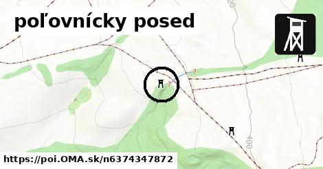 poľovnícky posed