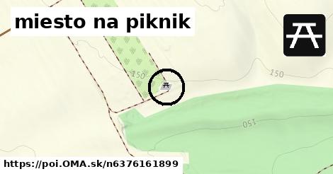 miesto na piknik