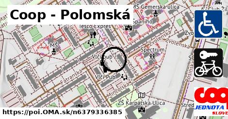 Coop - Polomská