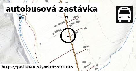 autobusová zastávka