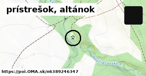 prístrešok, altánok