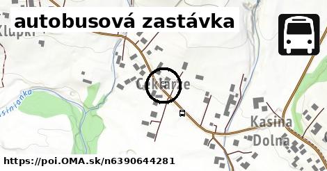 autobusová zastávka