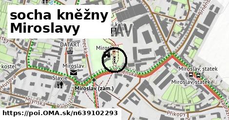 socha kněžny Miroslavy