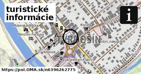 turistické informácie