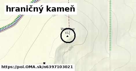 hraničný kameň