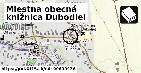 Miestna obecná knižnica Dubodiel