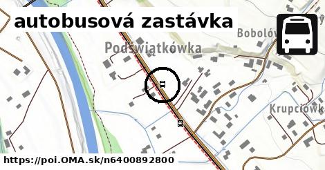 autobusová zastávka