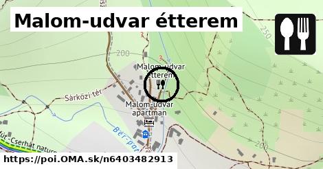 Malom-udvar étterem