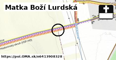 Matka Boží Lurdská