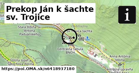 Prekop Ján k šachte sv. Trojice