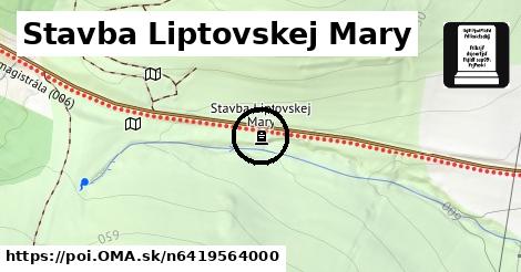 Stavba Liptovskej Mary