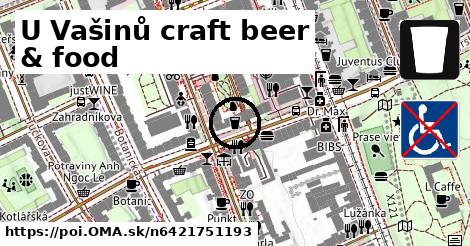 U Vašinů craft beer & food