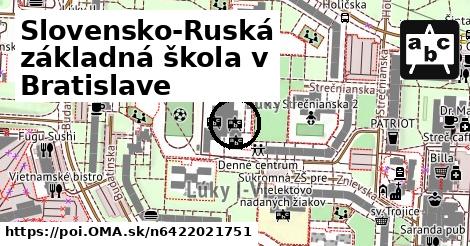 Slovensko-Ruská základná škola v Bratislave