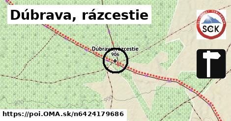 Dúbrava, rázcestie