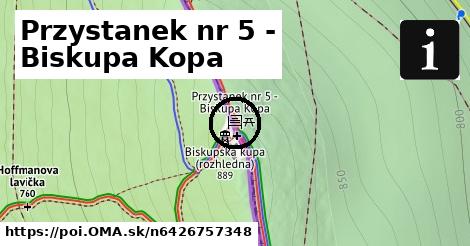 Przystanek nr 5 - Biskupa Kopa