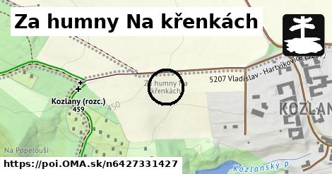 Za humny Na křenkách