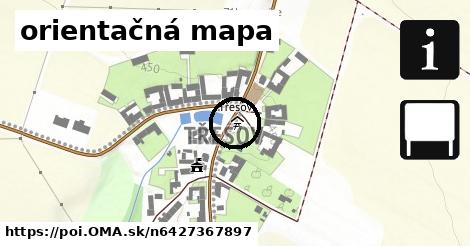 orientačná mapa