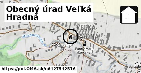 Obecný úrad Veľká Hradná