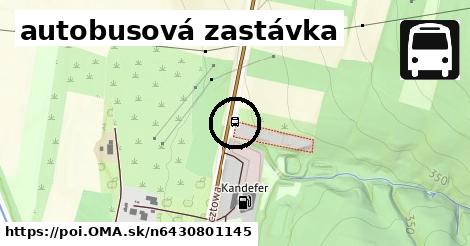 autobusová zastávka