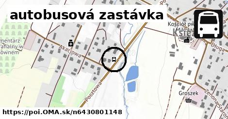 autobusová zastávka