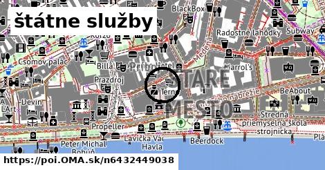 štátne služby