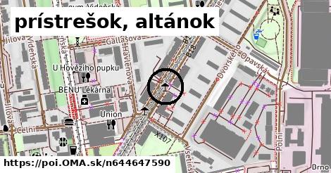 prístrešok, altánok