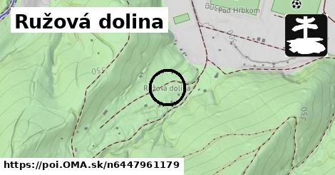 Ružová dolina