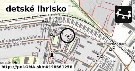 detské ihrisko