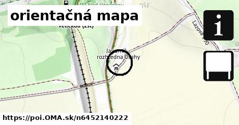 orientačná mapa