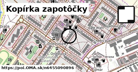 Kopírka zapotôčky