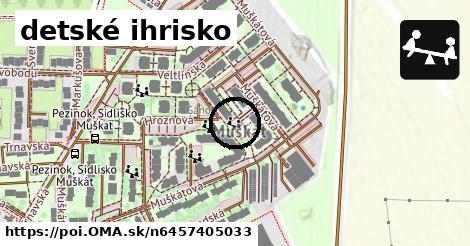 detské ihrisko