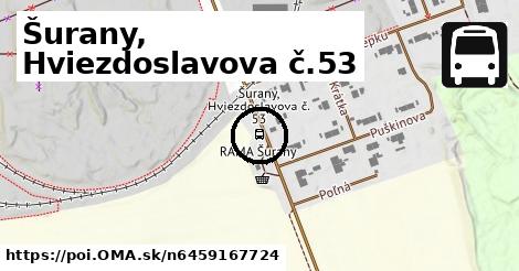 Šurany, Hviezdoslavova č.53